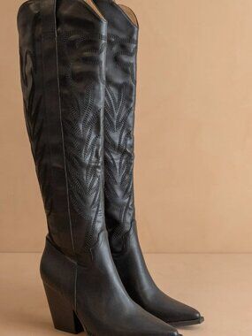 NEW IN BOX Vegan Leather Braun Boots